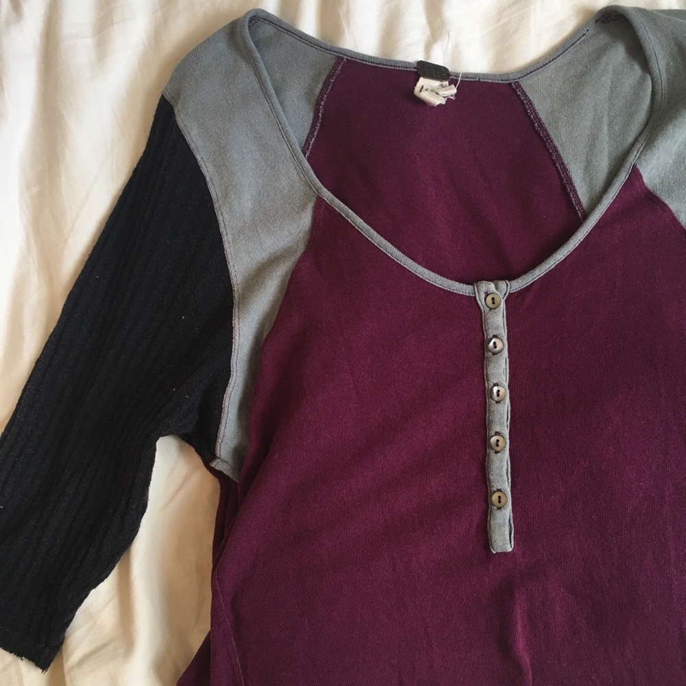 FREE PEOPLE long sleeve tunic